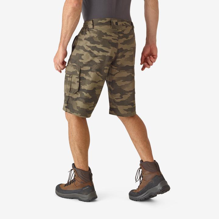 Actual product image Solognac Hunting shorts/Bermuda shorts 500 Cargo Camouflage Halftone brown (XL)