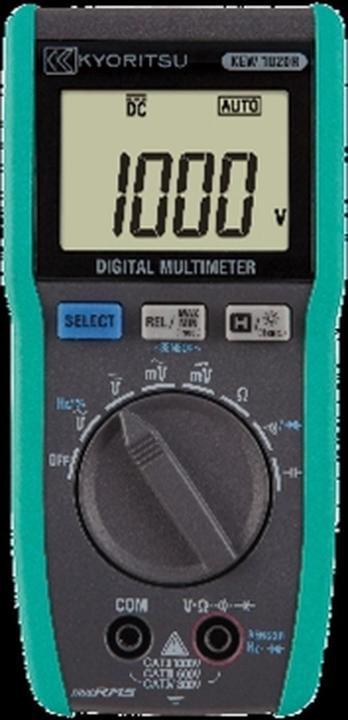 Actual product image Kyoritsu 01021R080A Digitales TRMS-Multimeter, Lieferung mit Tragetasche (CAT II 1000V, CAT III 600V, CAT IV 300V, Handheld multimeter)