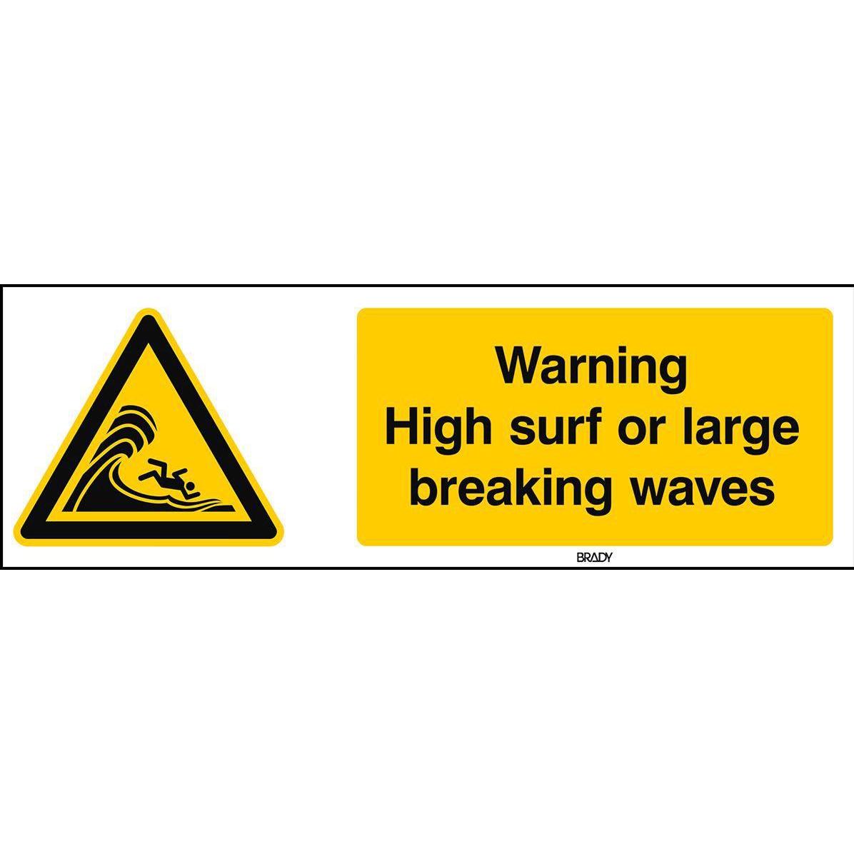 Brady, Sicherheitskennzeichnung, ISO Safety Sign - Warning