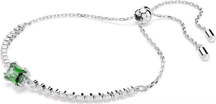 Produktbild Swarovski Matrix Tennis Armband Verschiedene Schliffe Grün (24 cm, Swarovski Metall)