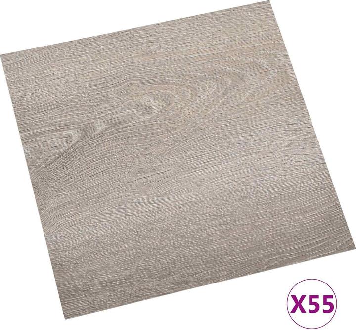 Produktbild vidaXL Quadratische Dielen (PVC Boden, 5.11 m²)