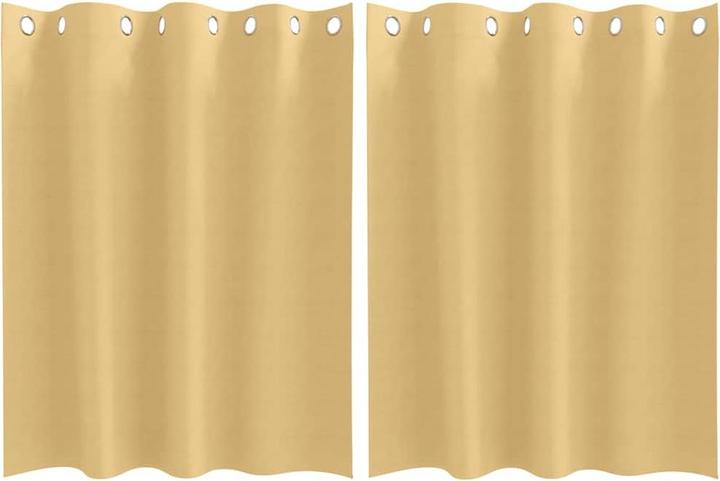 Produktbild vidaXL Lichtschützende Vorhänge (140 x 140 cm)