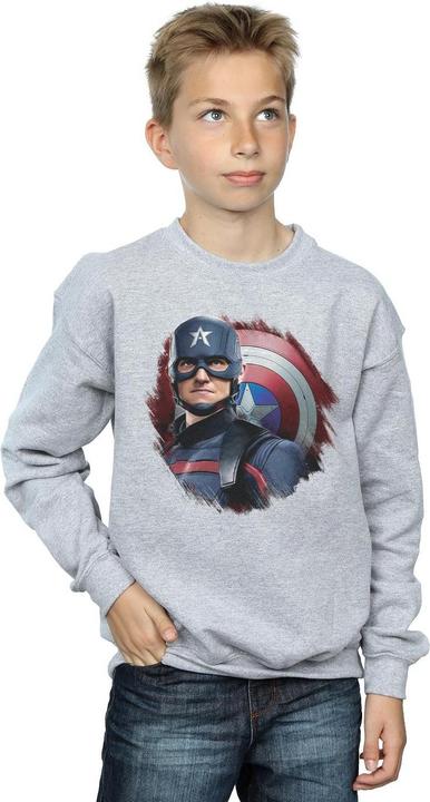 Image du produit - Sweat THE FALCON AND THE WINTER SOLDIER CAPTAIN AMERICA STARE - Garçon (128)