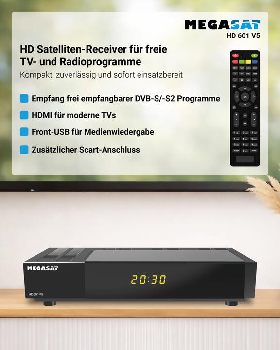 Produktbild Megasat HD 601 V5 (DVB-S, DVB-S2)