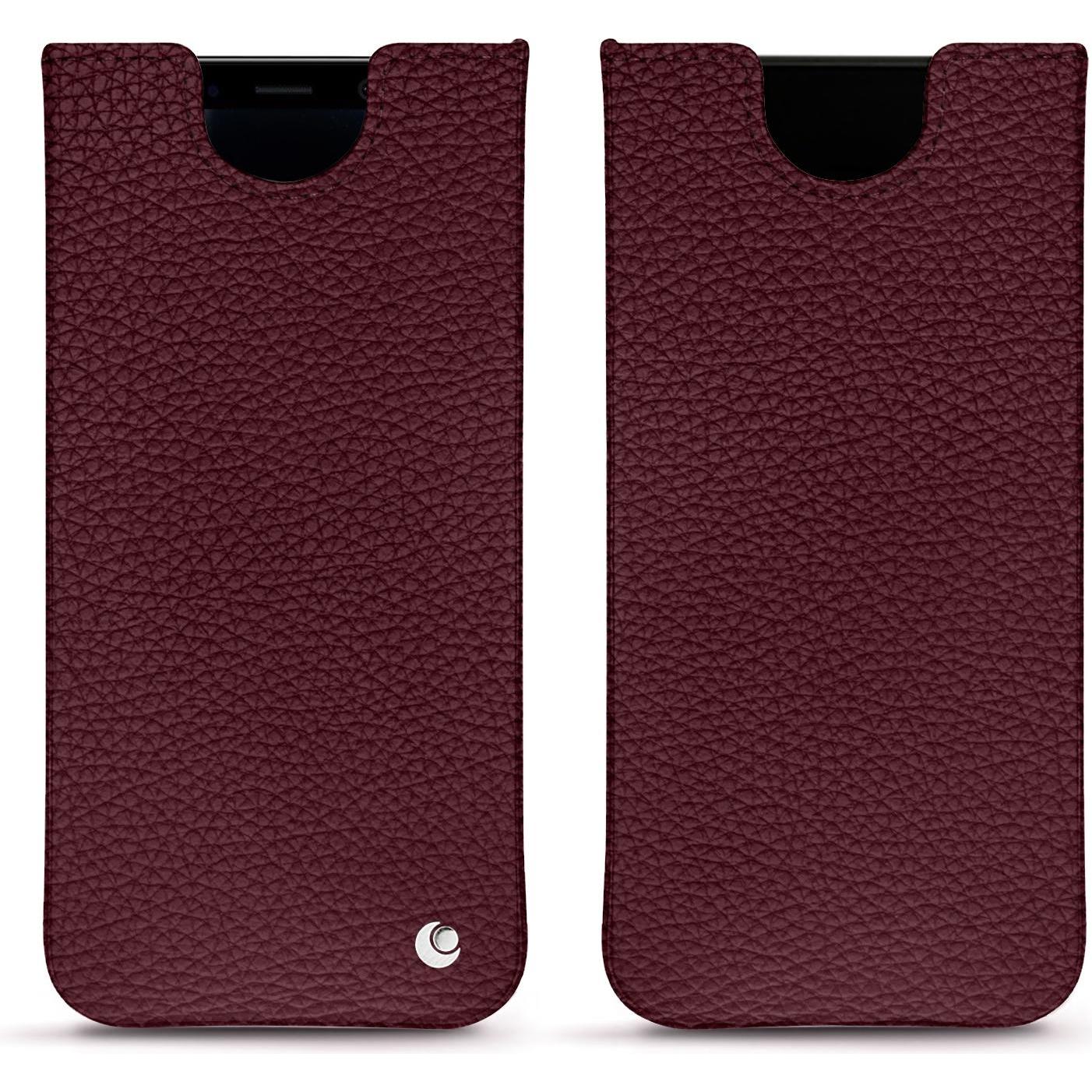 Noreve Lederschutzhülle (Samsung Galaxy S8), Smartphone Hülle, Violett