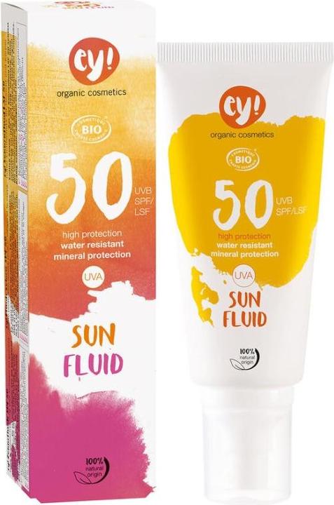 Image du produit Eco Cosmetics Fluide solaire Ey! (Lotion solaire, SPF 50, 100 ml)