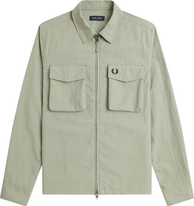 Actual product image Fred Perry Utility overshirt in ripstop (XL)