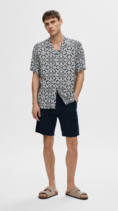 Produktbild Selected Gemustertes Kurzarmhemd (L)