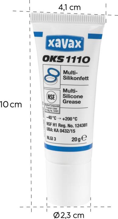 Produktbild Xavax OKS 1110 Multi-Silikonfett
