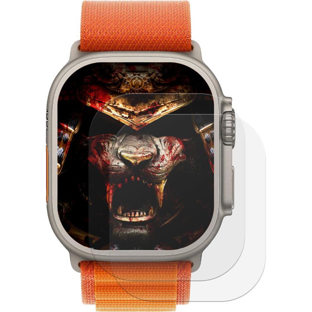 Protectorking 4x Panzerfolie Anti-Shock matt entspiegelt, Smartwatch Schutzfolie