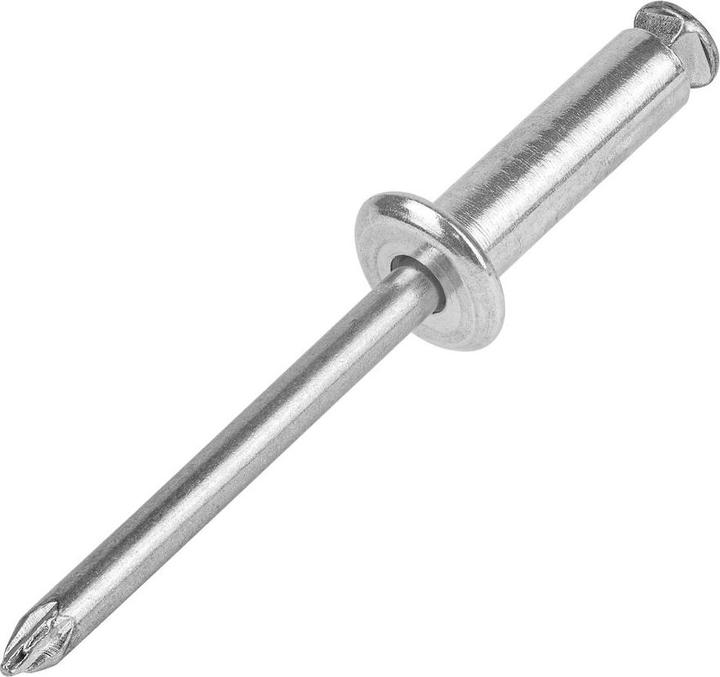 Actual product image Gesipa Expandable rivet flat round head 4.8x14 aluminium with steel mandrel