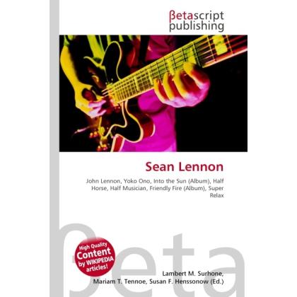 Sean Lennon, Fachbücher
