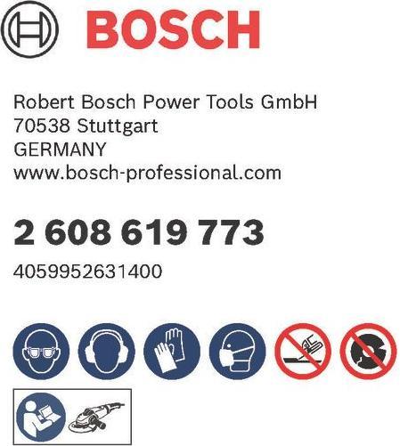 Actual product image Bosch Professional Zubehör PRO Stainless Steel and Metal cutting disc, 230 x 1.9 x 22.23 mm