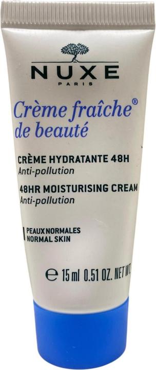 Produktbild Nuxe Creme Fraiche 3-In-1 Feuchtigkeitscreme, Make-up-Entferner, aufpolsternde Maske 15ml (Eau de Toilette, 15 ml)