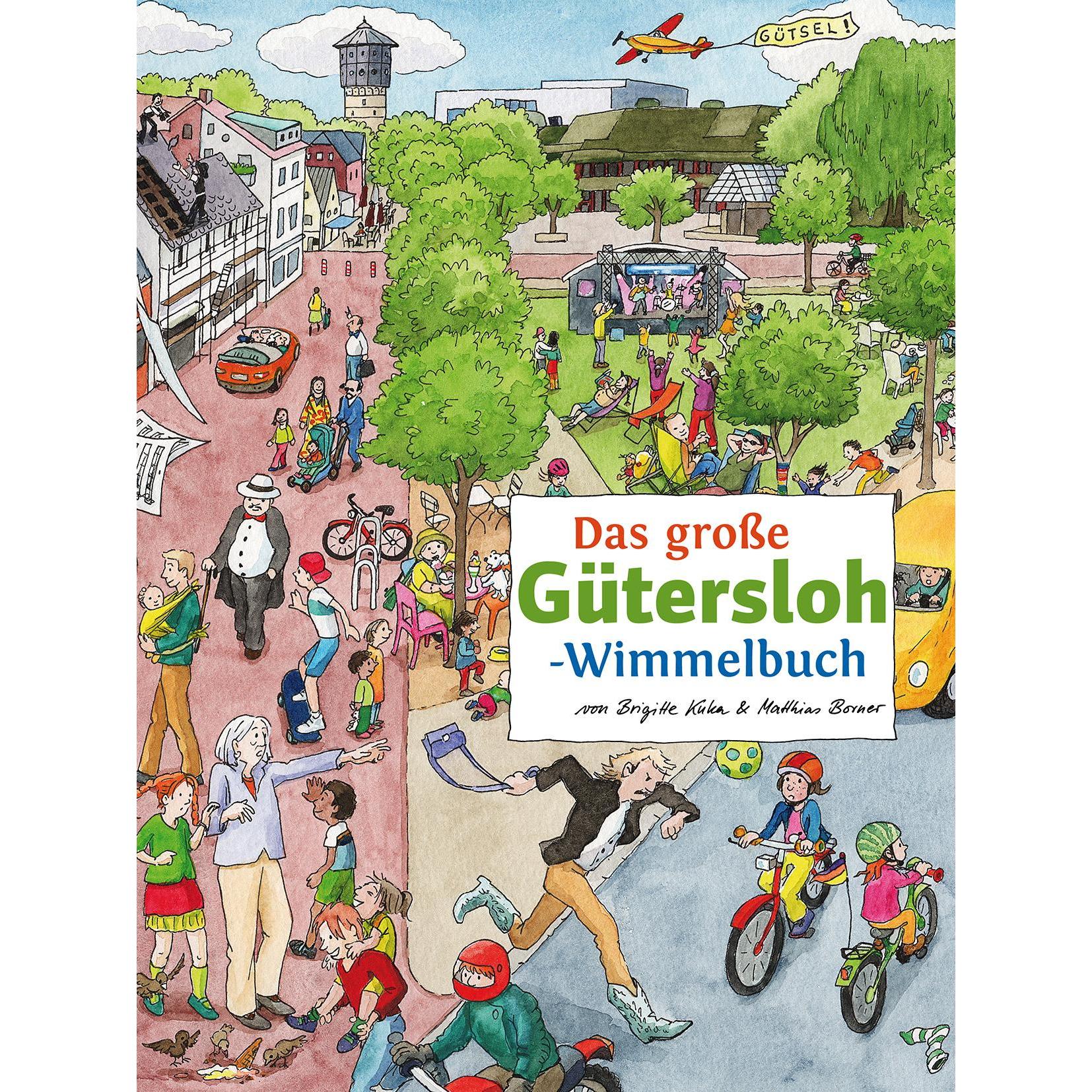Das grosse GÜTERSLOH-Wimmelbuch, Kinderbücher von Roland Siekmann, Matthias Borner