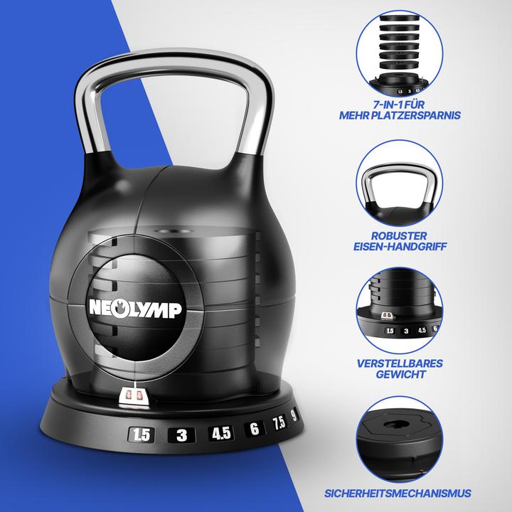 Image du produit Neolymp Kettlebell Set 2-20 kg