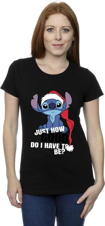 Actual product image Disney Womens/Ladies Lilo & Stitch Just How Good Cotton T-Shirt (M)