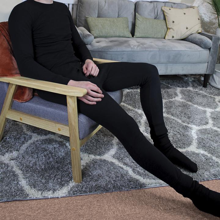 Produktbild Thmo 2er Pack Thermo Unterwäsche Hosen | Winter Funktionsunterwäsche (L)