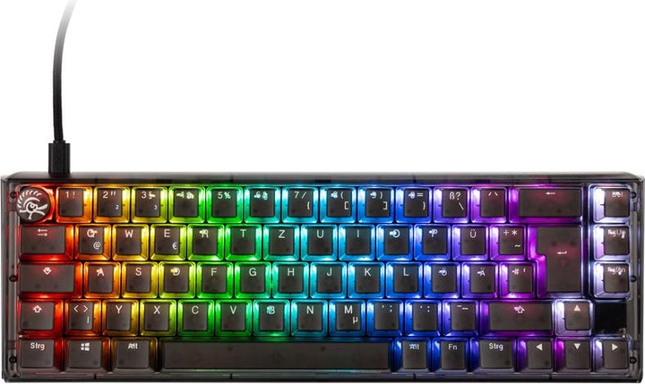 Produktbild Ducky One 3 Aura Black SF Gaming Tastatur, RGB LED - MX-Brown (DE, Kabelgebunden)