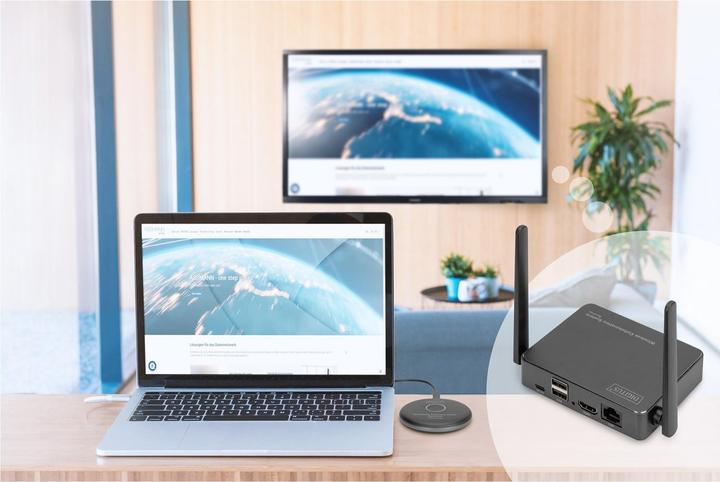 Produktbild Digitus Wireless Collaboration System (50 m, HDMI 2.0)
