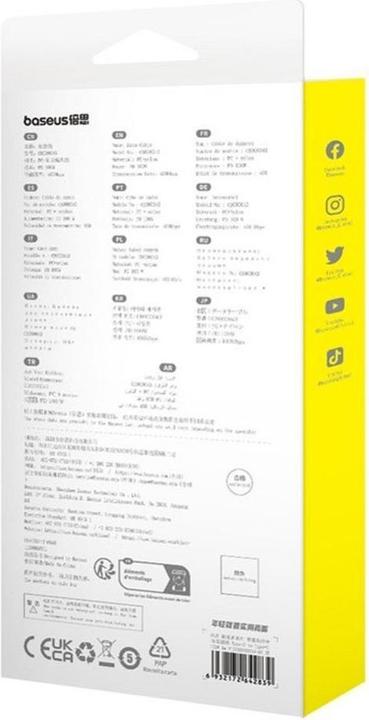 Produktbild Baseus Cable cabel Type C to Type C PD 6A 100W Explorer P10319703311-01 / CB000043 2 m blue (2 m, 100 W)
