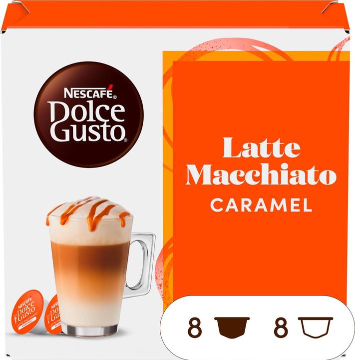 Image du produit Nescafé Dolce Gusto Latte Macchiato Caramel (16 x Port.)