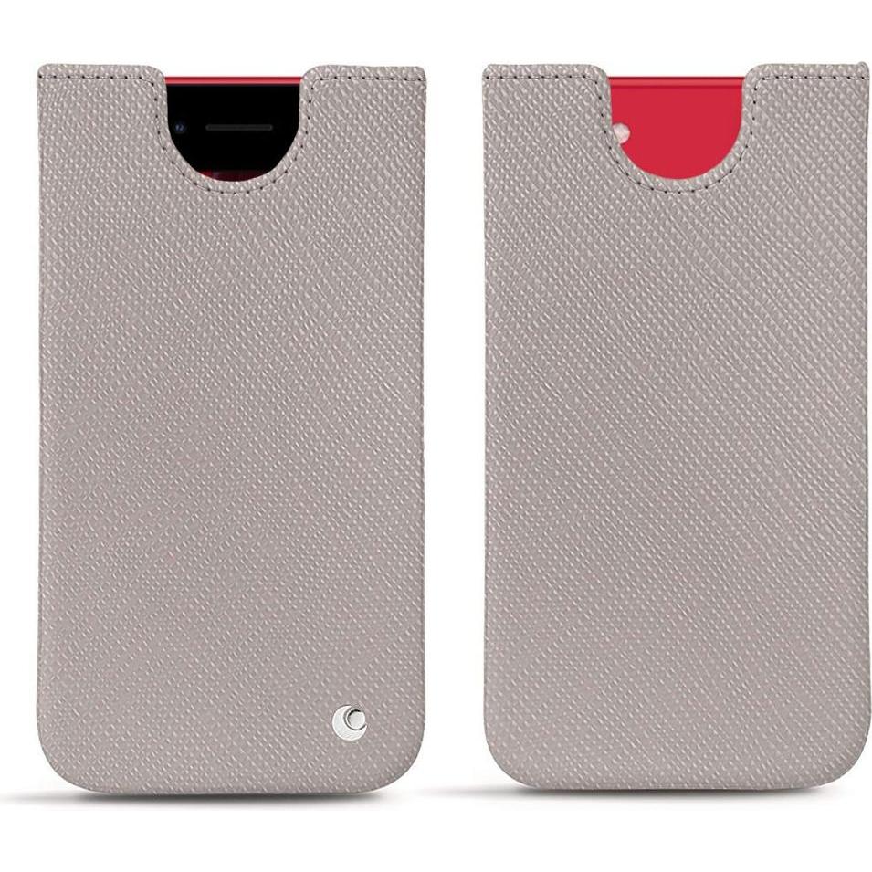 Noreve Lederschutzhülle (Apple iPhone SE (2nd Gen), Apple iPhone SE (3rd Gen)), Smartphone Hülle, Beige