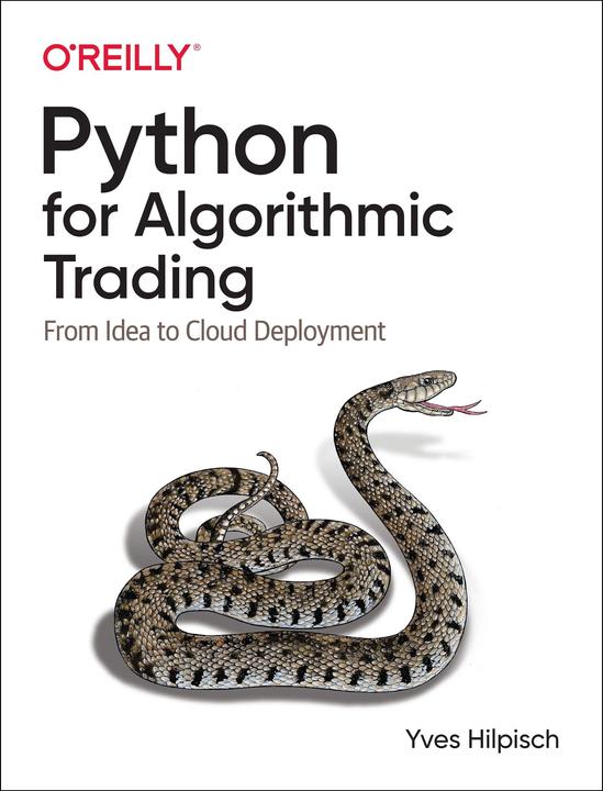 Immagine prodotto Python for Algorithmic Trading (Inglese, Yves Hilpisch, 2021)