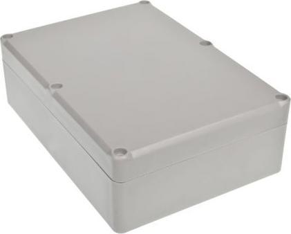 Produktbild RS PRO ABS Gehäuse, Grau, Aussenmass 176.8 x 125.95 x 56.65mm, IP67 (Gehäuse)