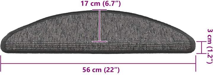 Immagine prodotto vidaXL Stufenmatte (20 x 56 cm)