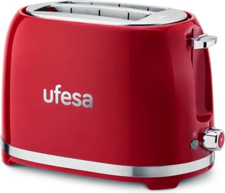 Ufesa Toaster Classic T.Pin Up 2r Short Red