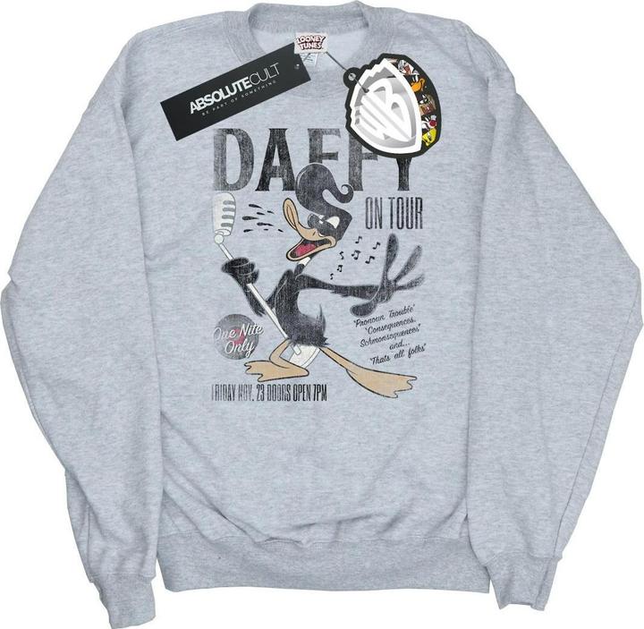 Immagine prodotto Looney Tunes Daffy Duck Concert Felpa Donna (M)