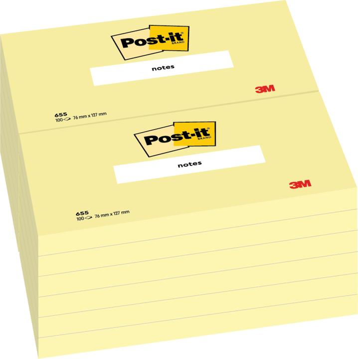Produktbild Post-it Haftnotzien (127 x 76 mm)