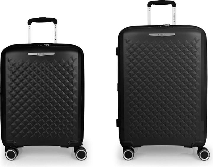 Immagine prodotto Gabol Set di valigie Queens a 4 ruote 2 pezzi con piega ad espansione (114 l)
