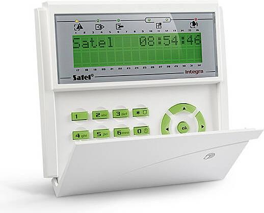 Produktbild Satel Tastatur Für Alarmzentrale Int-Klcdr-Gr