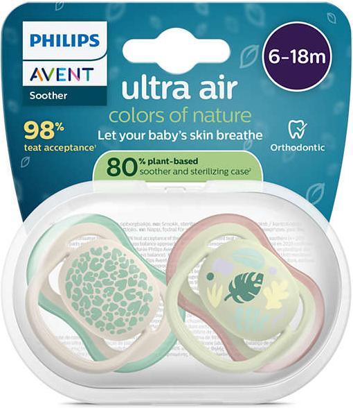 Produktbild Philips Avent Pacifier SCF087/17 ultra air (2 x, 6 - 18 Monate)