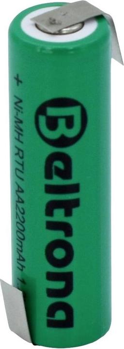 Produktbild Beltrona RTUAAZ Spezial-Akku Mignon (AA) Z-Lötfahne NiMH 1.2 V 2200 mAh (AA, 2200 mAh)