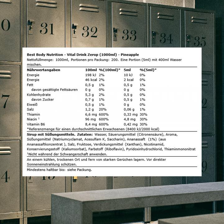 Immagine prodotto Best Body Nutrition Vitale (1 pz., Liquido)