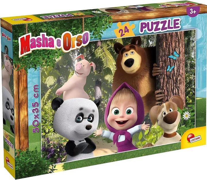 Immagine prodotto Lisciani Puzzle Plus 24 Masha e l'Orso 2 (24 pezzi)