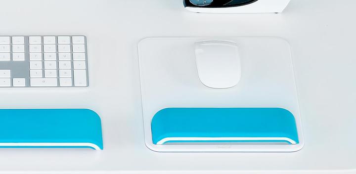 Produktbild Leitz Mausmatte WOW 65170036 weiss/blau (S)