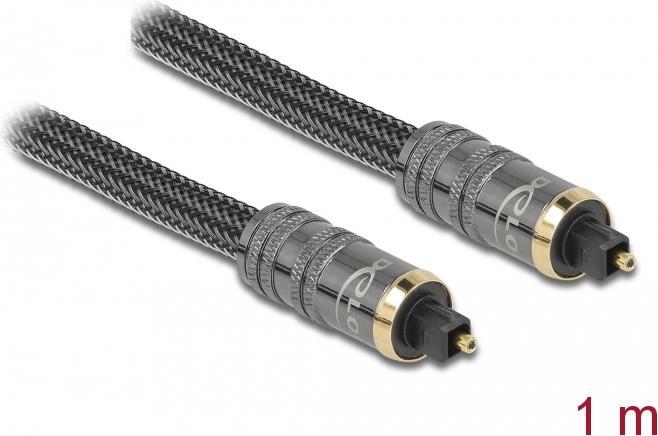 Actual product image Delock Cable TOSLINK standard connector (1 m, Toslink cable)
