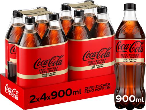 Actual product image Coca Cola Zero (8 x 90 cl)