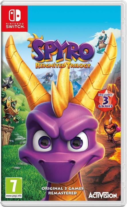 Actual product image Activision Spyro Reignited Trilogy, Switch Standard Nintendo Switch (Switch, Switch Lite, Switch OLED, EN)