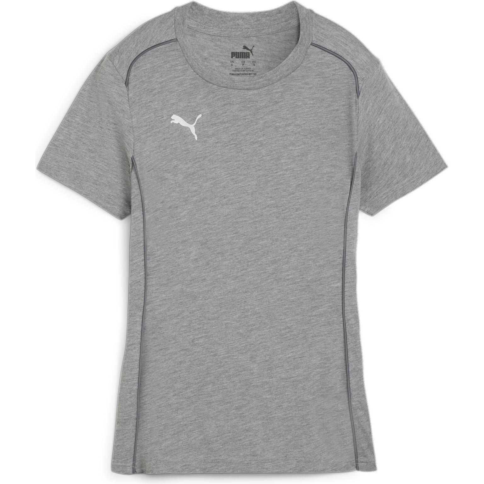 Puma, Damen, Sportshirt, teamFINAL Casuals Tee Wmn (XXL), Grau, XXL