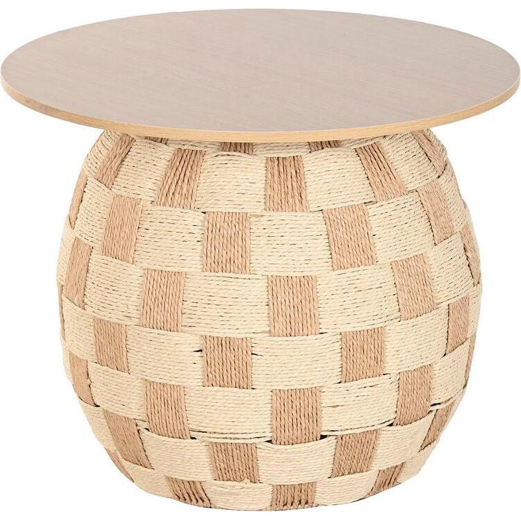 Esprit, Tavolino da salotto, Beistelltisch Home natürlich 60 x 60 x 48 cm