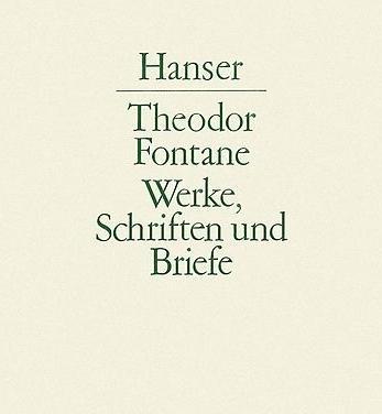 Produktbild Werke, Schriften und Briefe (4. Abt., Band 2): Werke, Schriften und Briefe (Deutsch, Theodor Fontane, 1978)