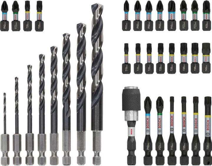Produktbild Bosch Professional Zubehör PRO Impact Schrauberbits und Metallbohrer Set