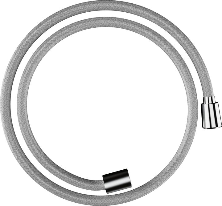 hansgrohe Designflex Textilbrauseschlauch, Länge 1250mm, 28220 (125 cm)