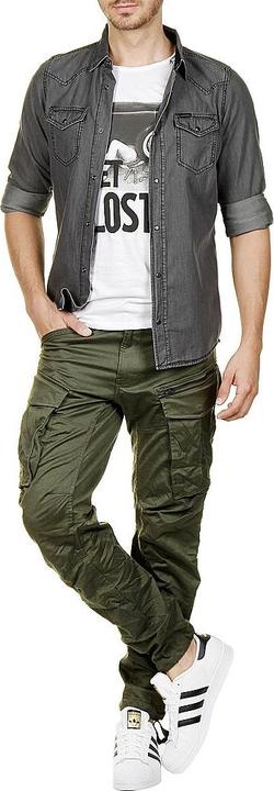 Actual product image G-Star Rovic Cargo Pant 3D Tapered dk bronze green (W32/L34)