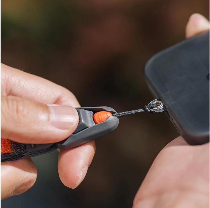 Actual product image Pgytech LinkGo Phone Photography Strap Dual Mount Version (Braided Stellar Black)